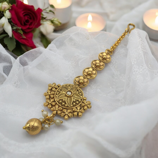 SAYURI KUNDAN BRASS MANGTIKA