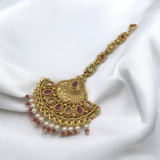 TANVIKA KUNDAN BRASS MANGTIKA