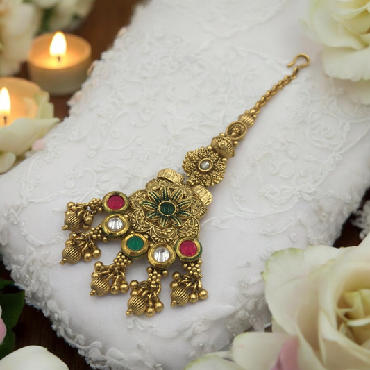 PRANJALI KUNDAN BRASS MANGTIKA