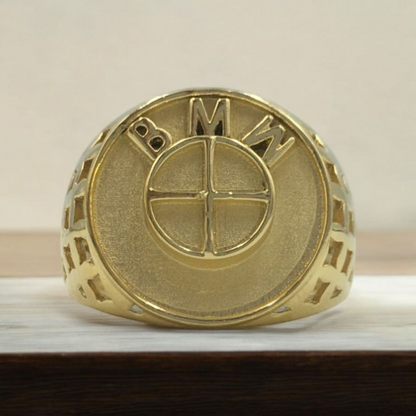 ADHITYA GOLD POLISH MEN'S RING