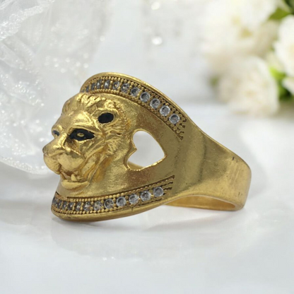 BHAVIN GOLD POLISH MEN'S RING