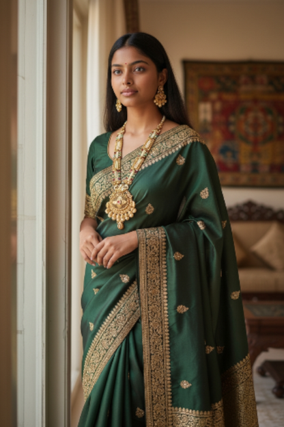 AMAYA BRASS NECKLACE SET