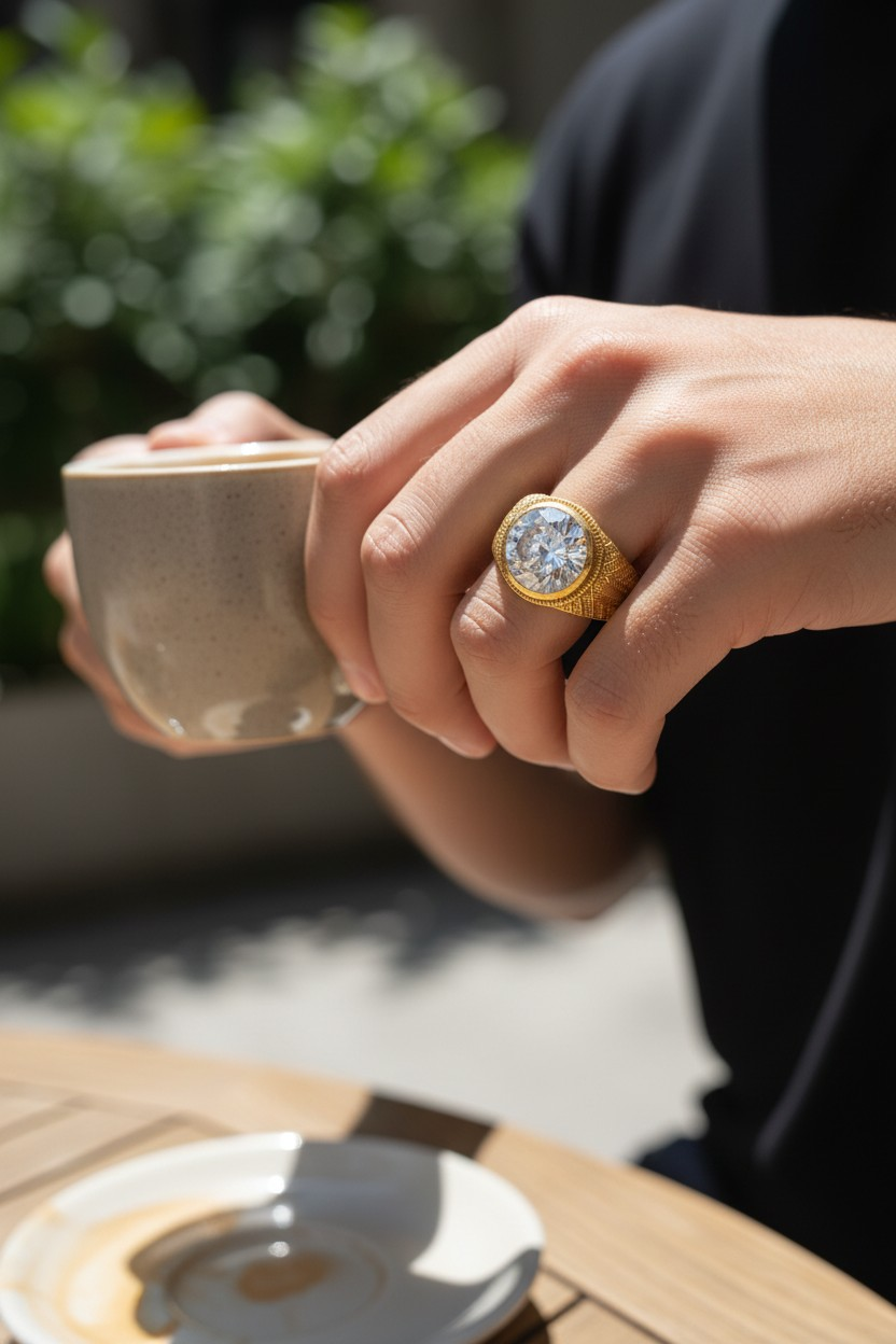 DIAMOND GLORY MEN'S RING