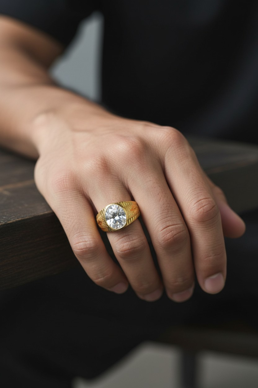 DIAMOND MAJESTIC MEN'S RING