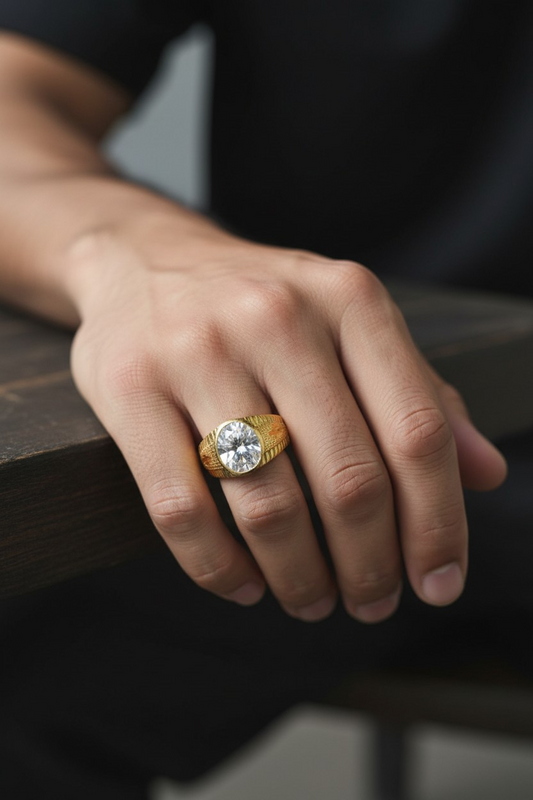 DIAMOND MAJESTIC MEN'S RING