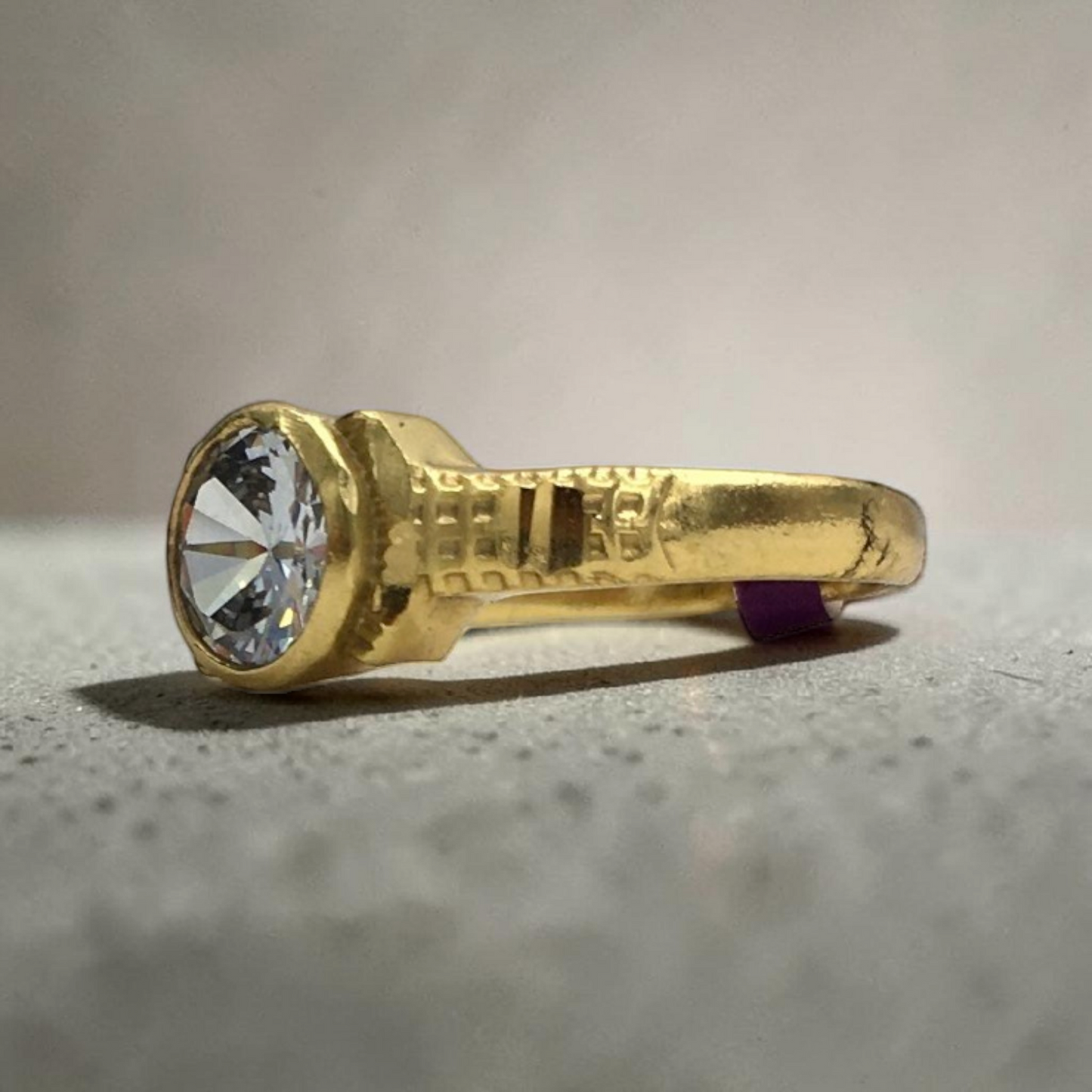 AURMEN DIAMOND LOOK CLASSIC MEN'S RING
