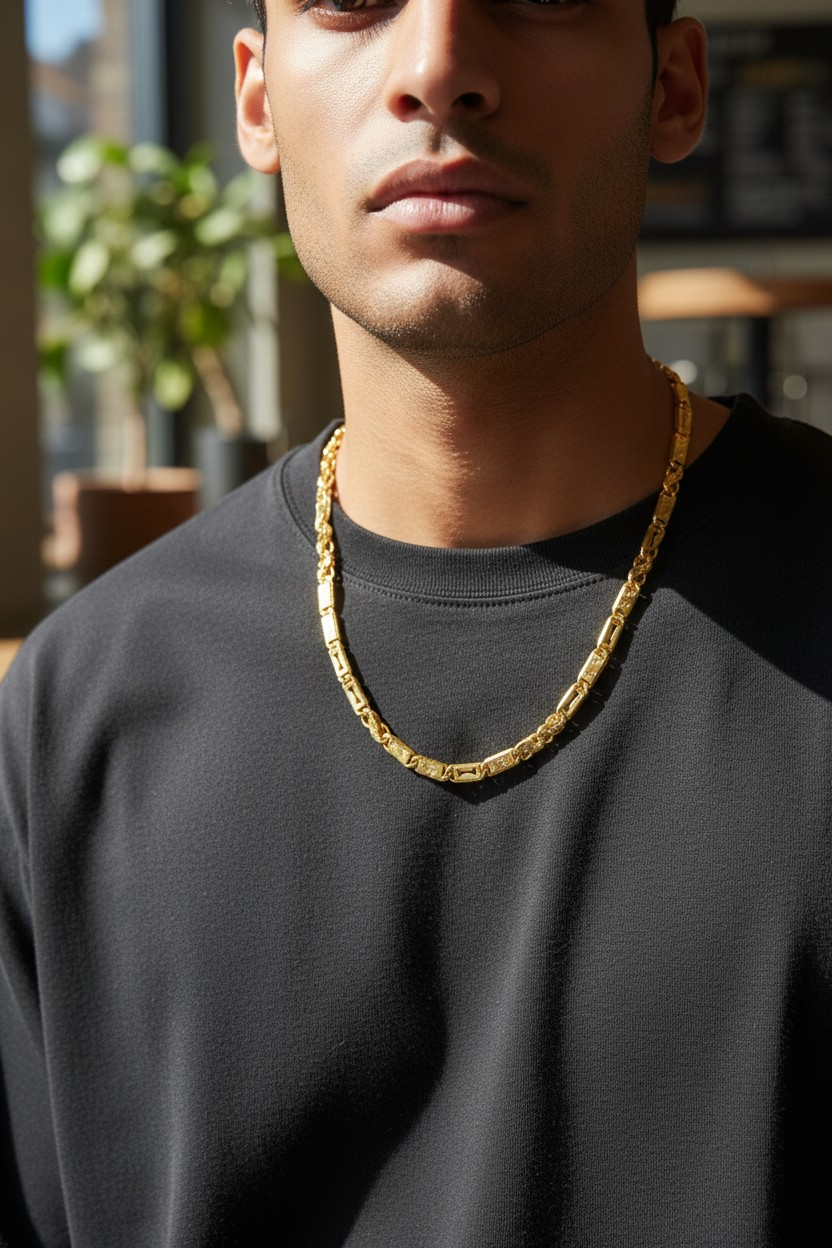 TWISTED DESIGNER MEN'S CHAIN