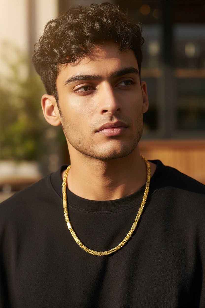 TWISTED DESIGNER MEN'S CHAIN