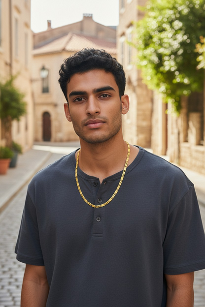 MULTI TEXTURE DESIGN MEN’S CHAIN