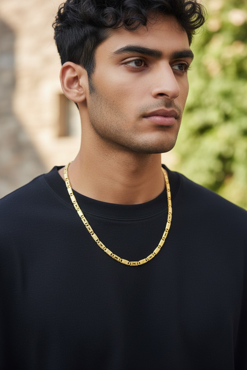 HEAVY BLOCK PREMIUM MEN’S CHAIN