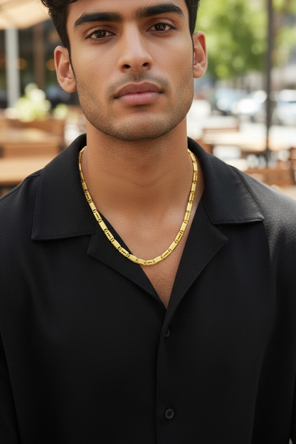 MICRO TEXTURE LUXE MEN’S CHAIN