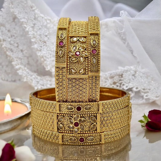 KANCHANA KUNDAN BRIDAL BANGLES