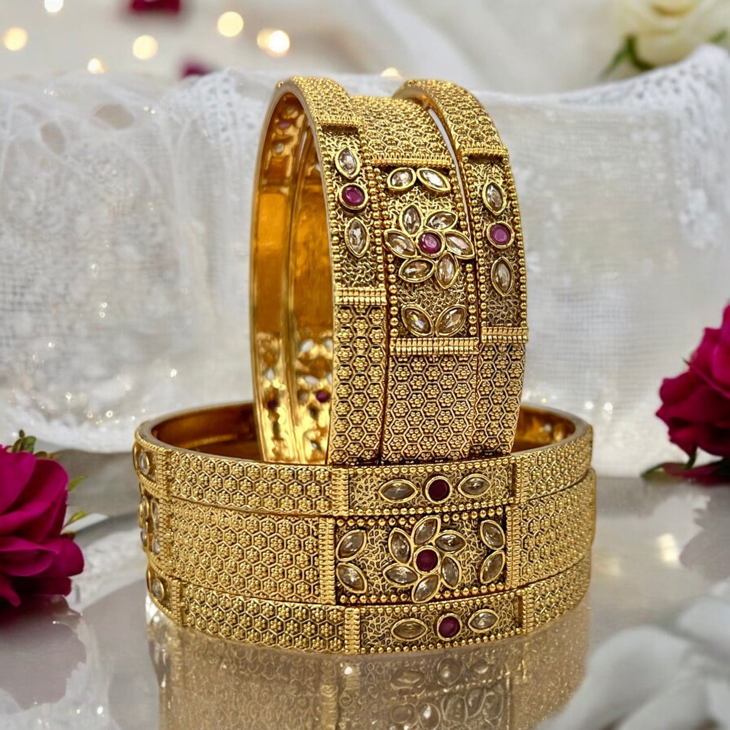 KANCHANA KUNDAN BRIDAL BANGLES