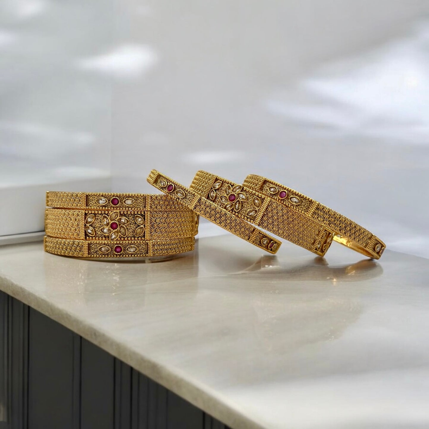KANCHANA KUNDAN BRIDAL BANGLES