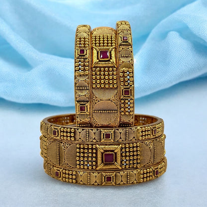 PRISHA RAJWADI BRASS BANGLES