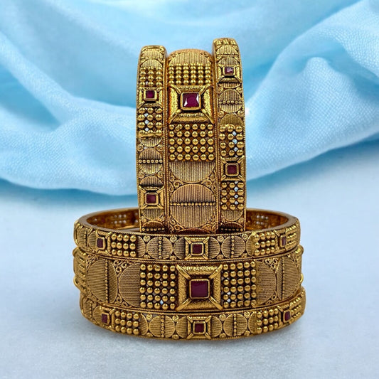 PRISHA RAJWADI BRASS BANGLES
