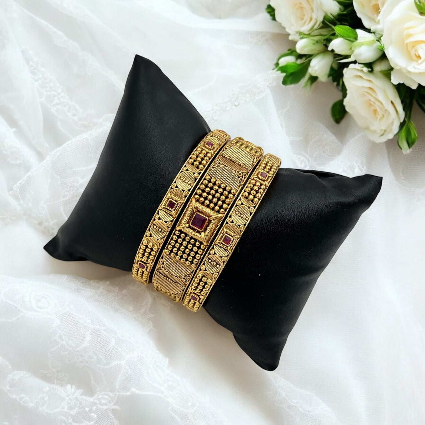 PRISHA RAJWADI BRASS BANGLES