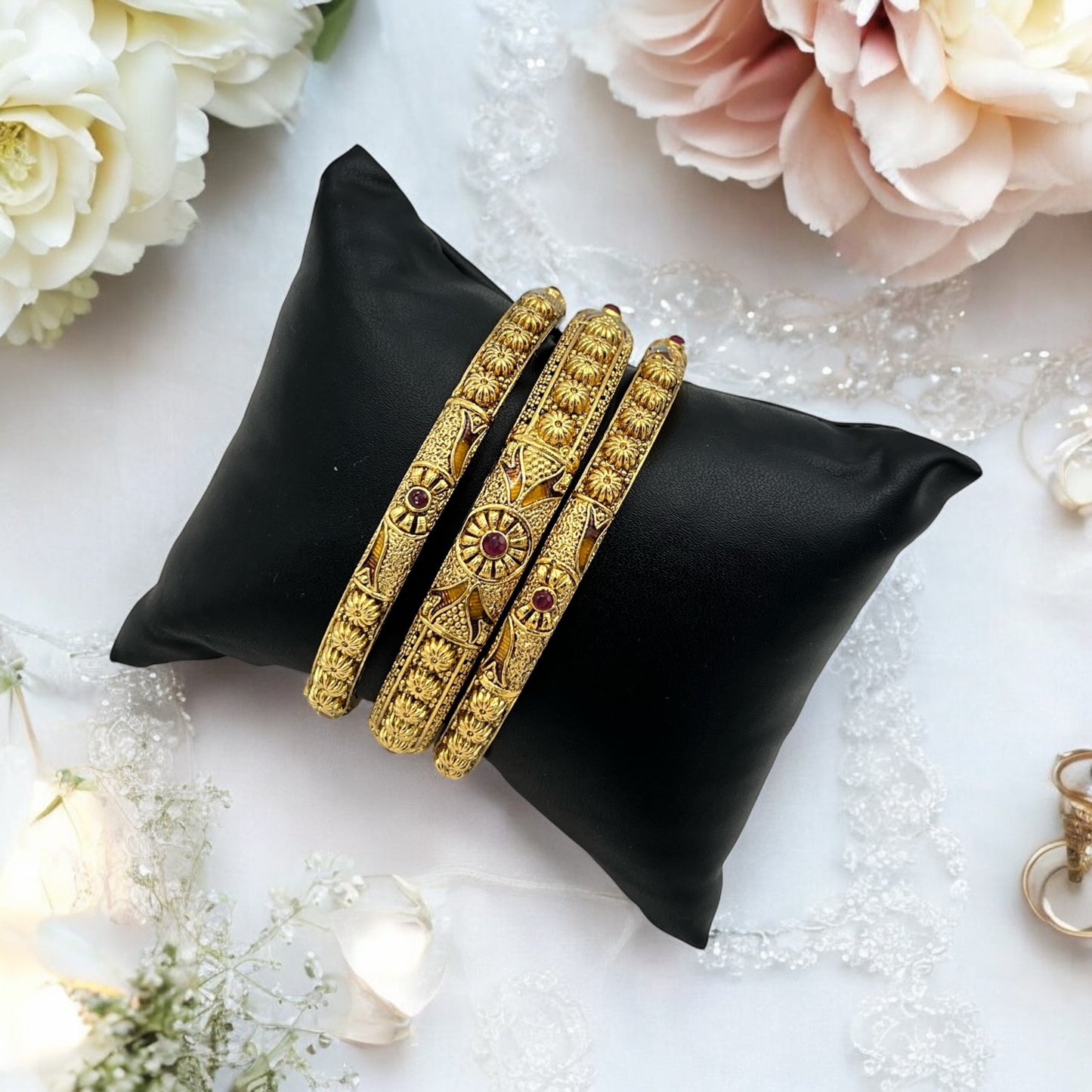 RUHI  RAJWADI BRASS BANGLES
