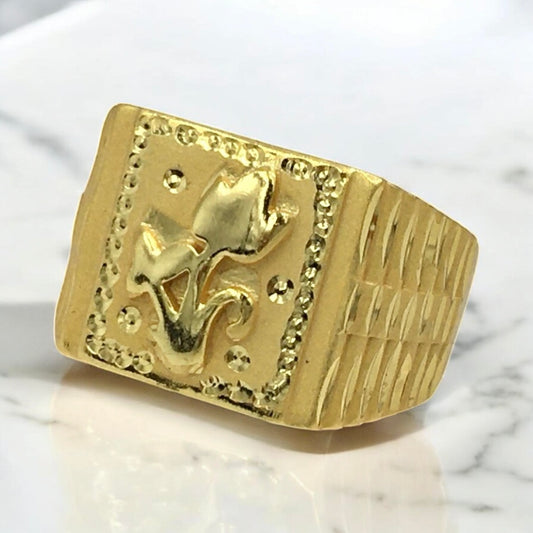 GOLDEN DRIFT MICRO GOLD PLATED RING