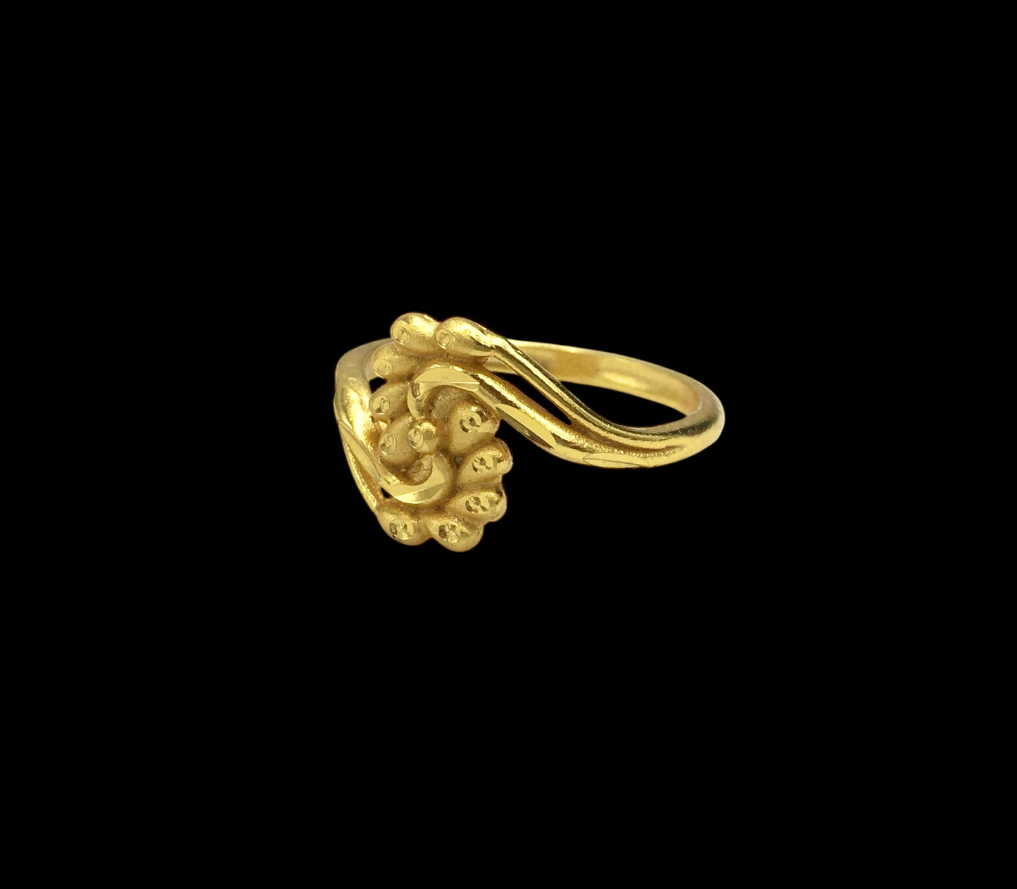 GILDED HERITAGE MICRO GOLD PLATED RING FOR WOMEN