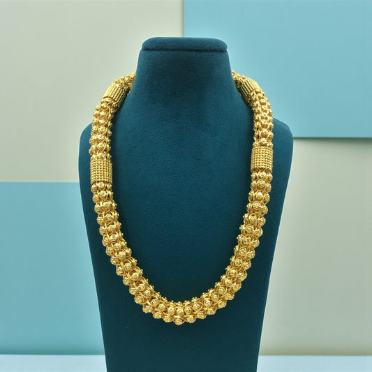 MAJESTIC KNOTTED WOVEN 22 INCH MEN'S CHAIN