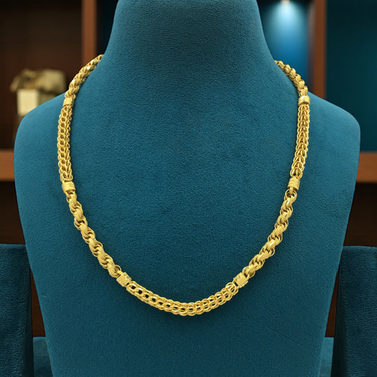 LUXE CAGE LINK 20 INCH MEN'S CHAIN