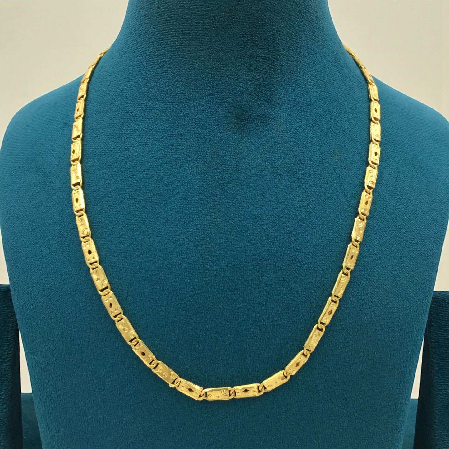 HERITAGE SQUARE LINK 20 INCH MEN'S CHAIN