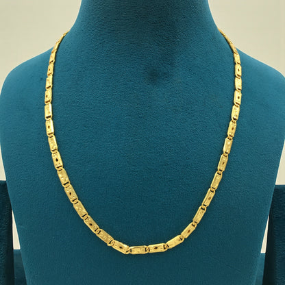 HERITAGE SQUARE LINK 20 INCH MEN'S CHAIN