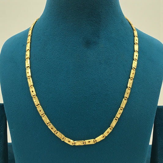 HERITAGE SQUARE LINK 20 INCH MEN'S CHAIN