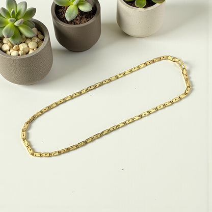 HERITAGE SQUARE LINK 20 INCH MEN'S CHAIN