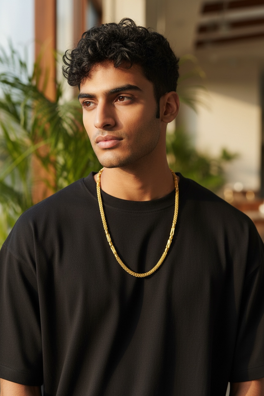 OPULENT TWIST 24 INCH MEN'S CHAIN