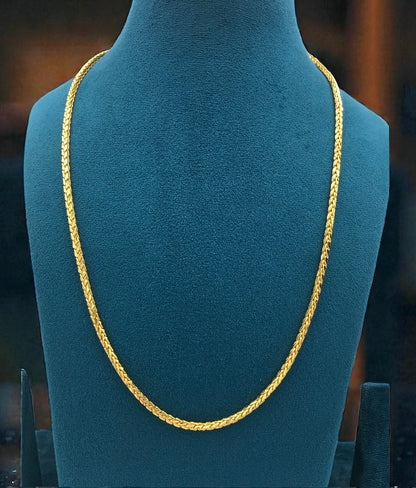 AUREX WEAVE 24 INCH MEN'S CHAIN