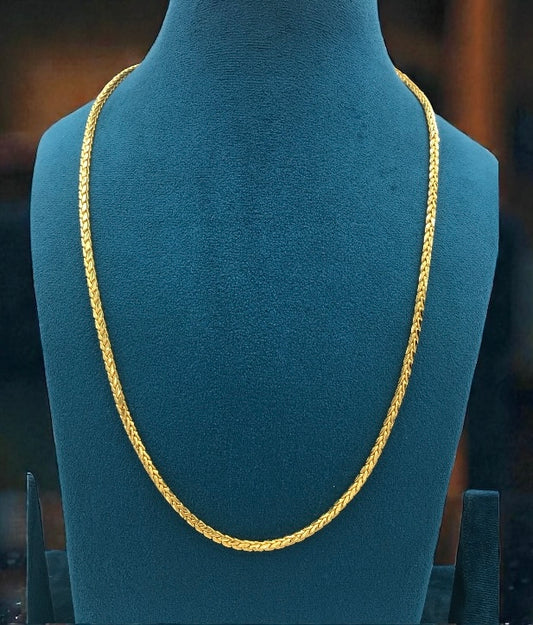 AUREX WEAVE 24 INCH MEN'S CHAIN