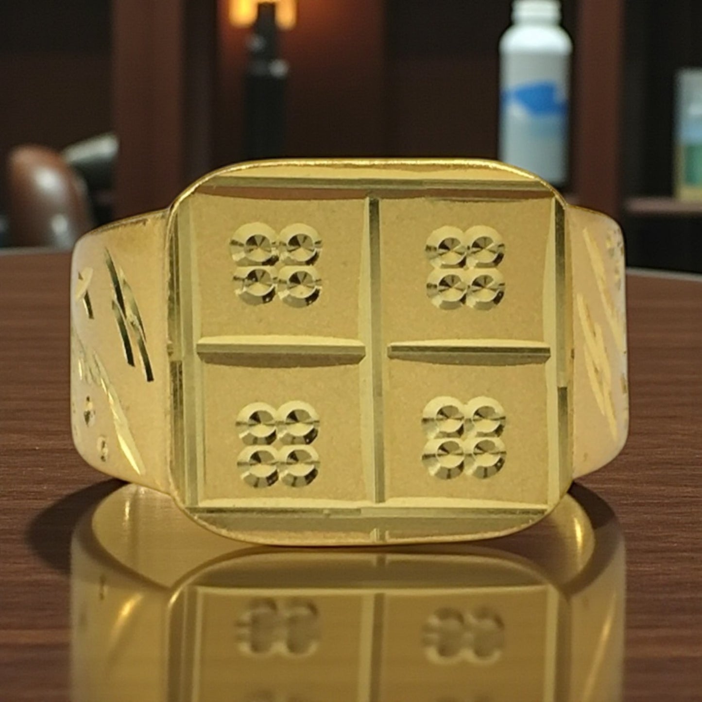 IMPERIAL QUAD SIGNET RING