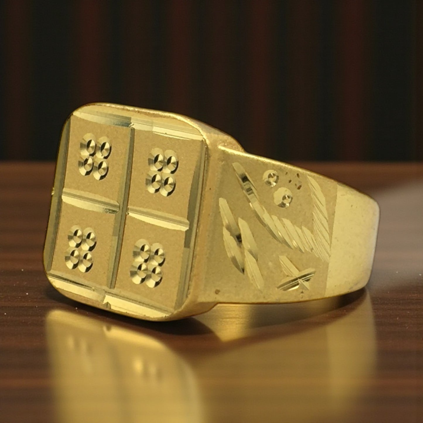 IMPERIAL QUAD SIGNET RING