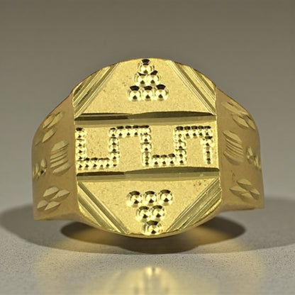 TITAN PRIME RING – Microgold Plated Brass Men’s Ring