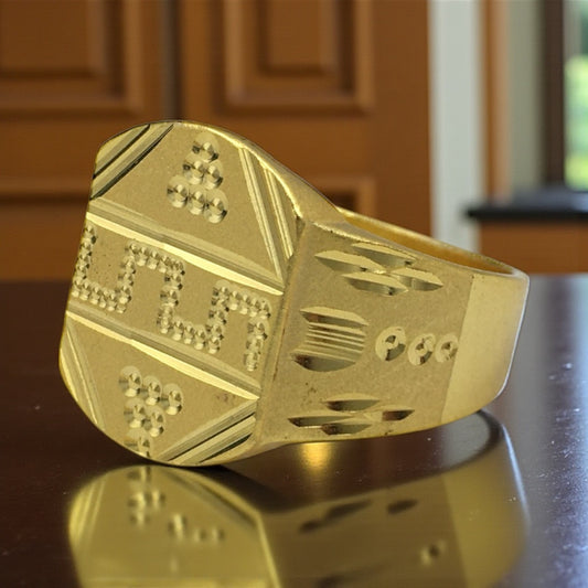 TITAN PRIME RING – Microgold Plated Brass Men’s Ring