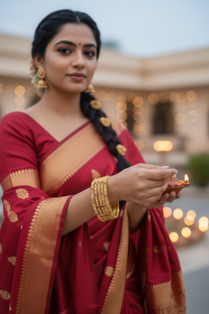 RANI AADYA RUBY BANGLES