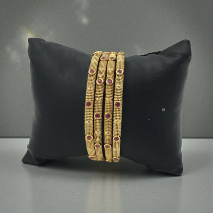 RANI AADYA RUBY BANGLES