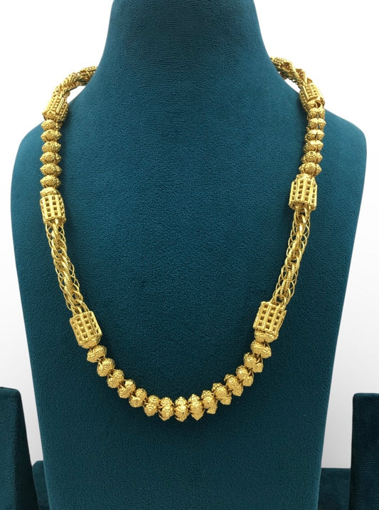 MAHARAJA BEAD FUSION 22 INCH MEN’S CHAIN