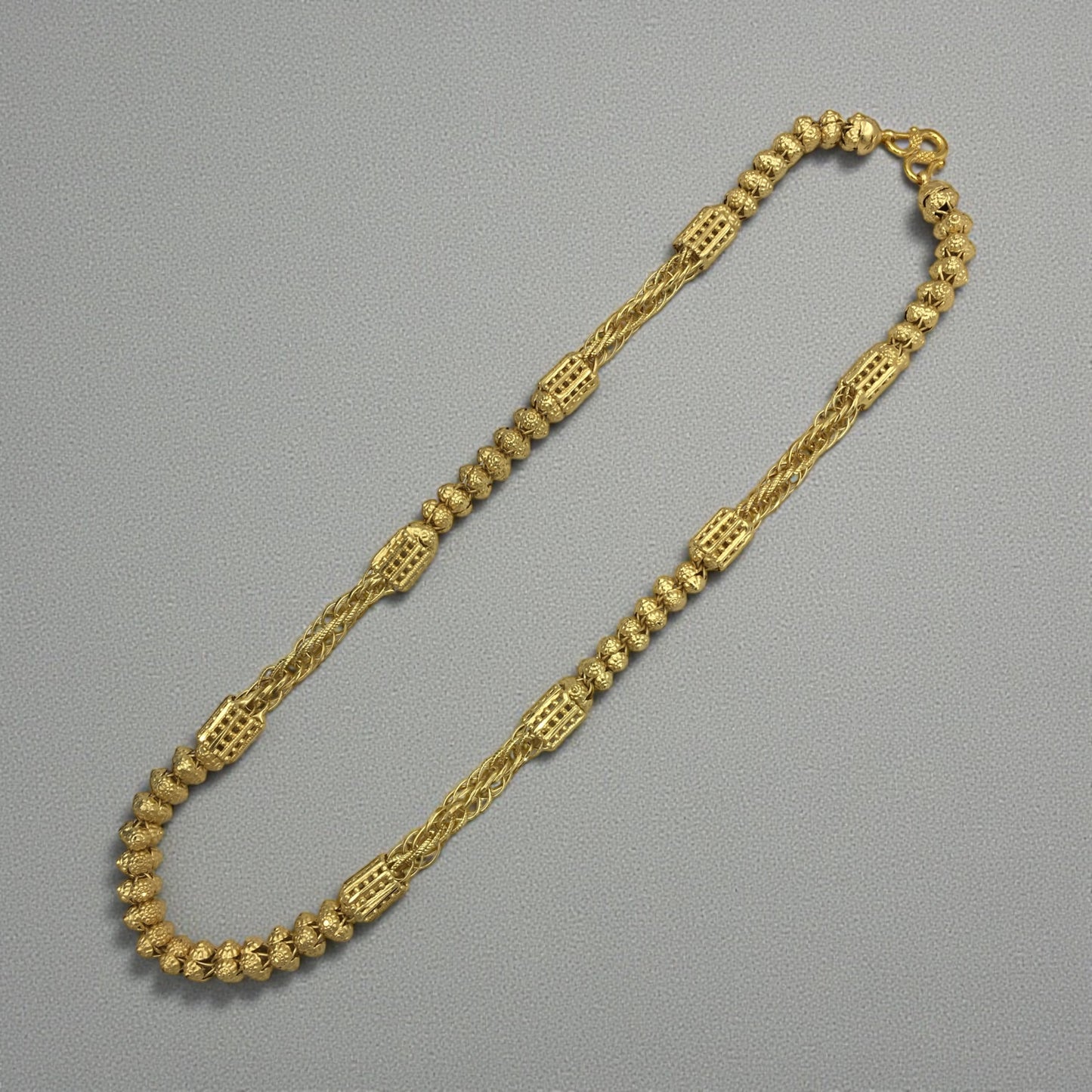 MAHARAJA BEAD FUSION 22 INCH MEN’S CHAIN