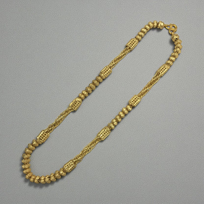 MAHARAJA BEAD FUSION 22 INCH MEN’S CHAIN