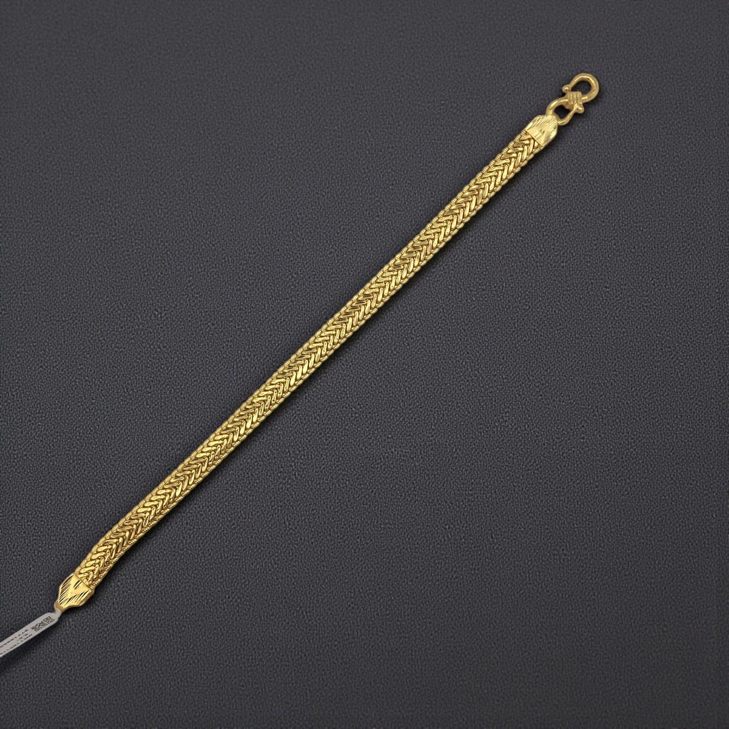 VORTEX WEAVE BRACELET – MICRO GOLD PLATED MEN'S BRACELET