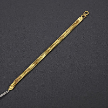 VORTEX WEAVE BRACELET – MICRO GOLD PLATED MEN'S BRACELET