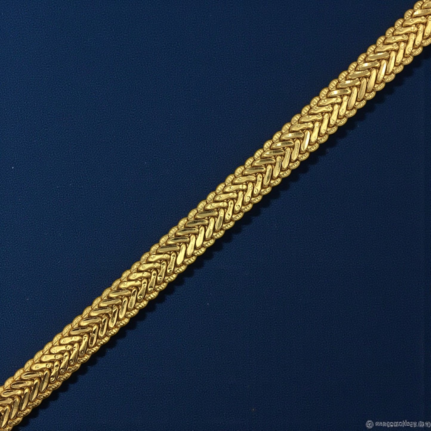 VORTEX WEAVE BRACELET – MICRO GOLD PLATED MEN'S BRACELET