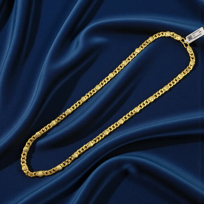 AUREX COINLINK MEN’S 24 INCH CHAIN