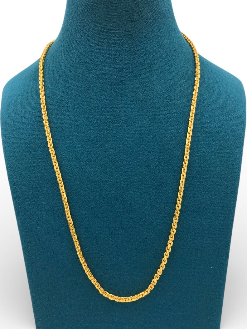 AURELON GRID CHAIN MEN’S 24 INCH CHAIN