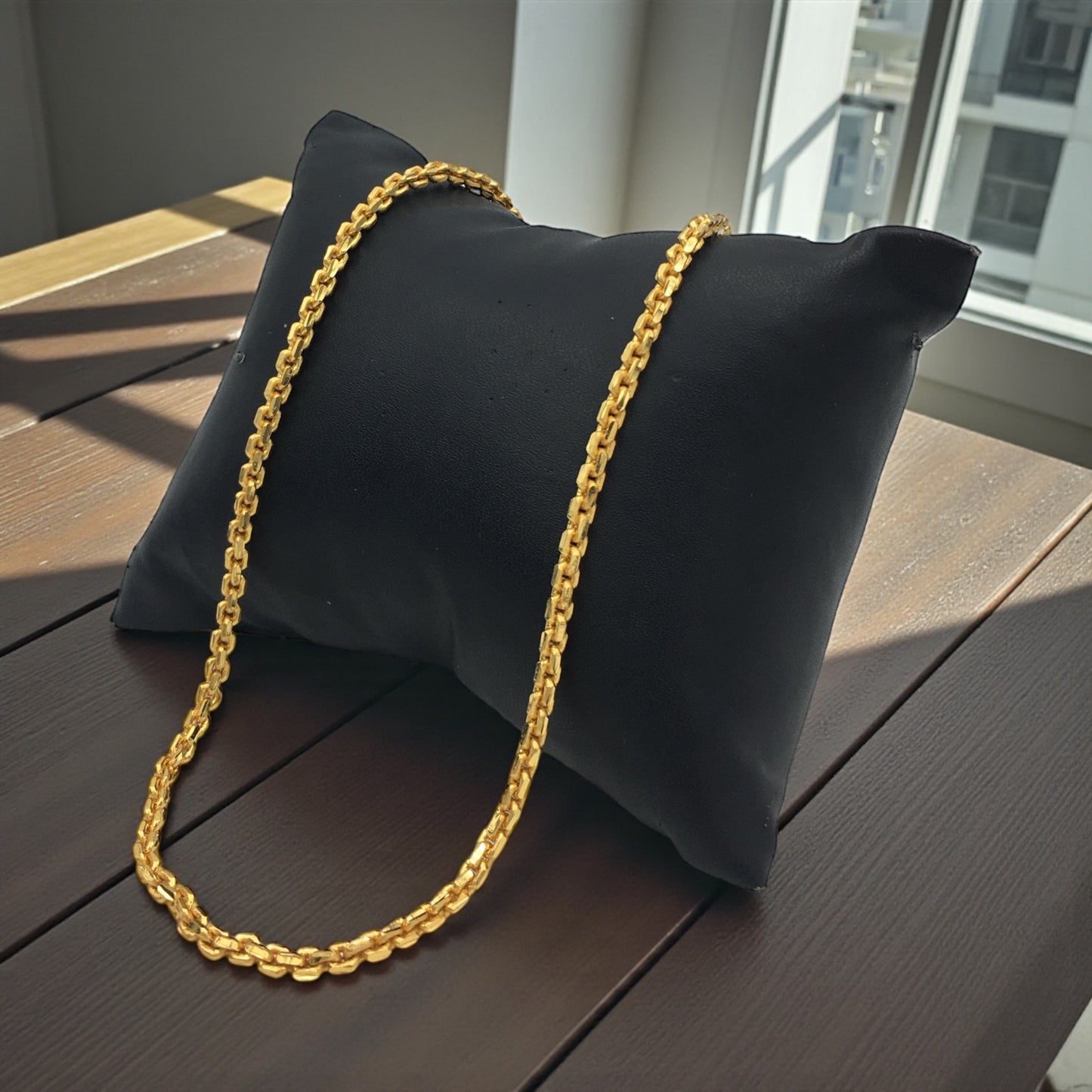 AURELON GRID CHAIN MEN’S 24 INCH CHAIN