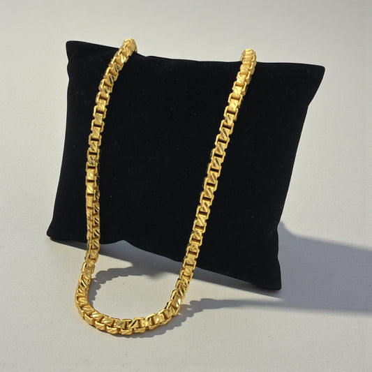 TITANIUM GRID CHAIN MEN’S 20 INCH CHAIN