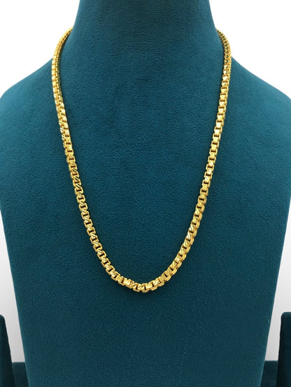 TITANIUM GRID CHAIN MEN’S 20 INCH CHAIN